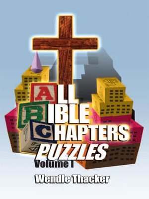 cover image of Puzzles for All Bible Chapters, Volume I